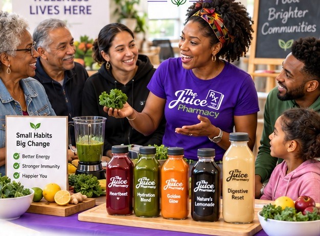 A community wellness session