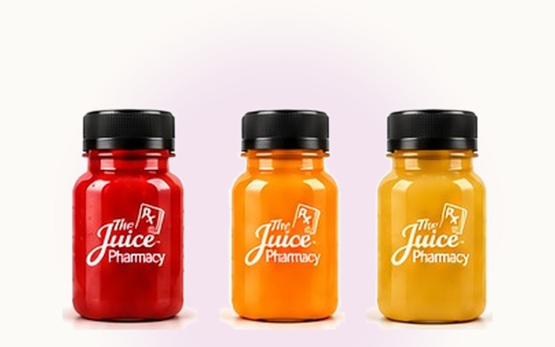 Beet, turmeric and ginger wellness shots